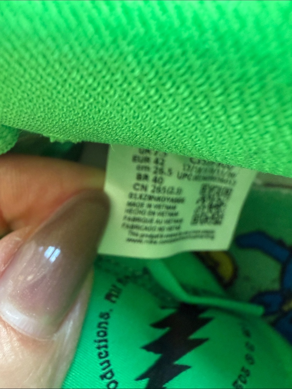 Nike SB Dunk Low Grateful Dead Bears "Green Bear" sneakers - Picture 7 of 9